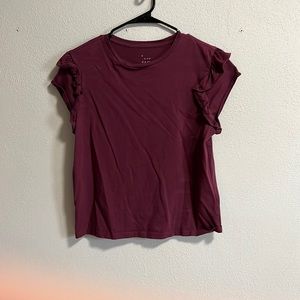 Maroon shirt